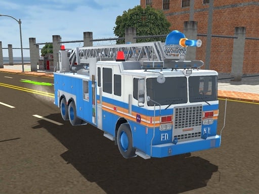 Simulateur de Conduite de Pompier 2024 - Free Jeux pour Action Game