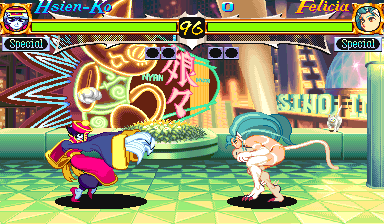 Play Night Warriors - darkstalkers' revenge (950316 Euro) Now -  :xxx - :yyy Game Screenshot
