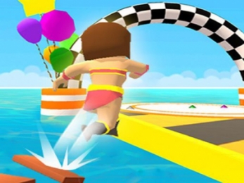 Super Race 3D Running Game gameplay screenshot