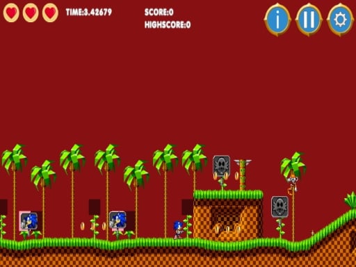 Sonic html5 - Free Games for Arcade Game