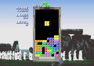 Spiele jetzt Tetris (Set 4, Japan, System 16A, FD1094 317-0093 entschlüsselt) -  :xxx – :yyy Spiel-Screenshot