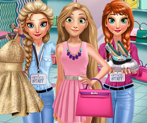 يوم التسوق لـ Rachel - Free ألعاب لـ Dress-up Game