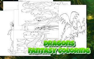 Dragons - Fantasy Coloring - Free coloring Game Like 와onder 색칠