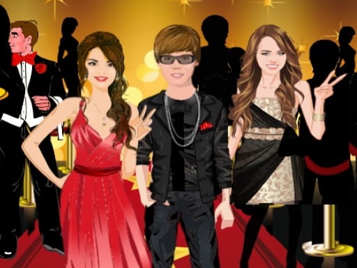 Selena and Justin Kissing - Free Games for Hypercasual Game