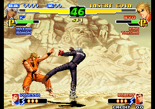 Play The King of Fighters 2000 (NGM-2570) (NGH-2570) Now -  :xxx - :yyy Game Screenshot