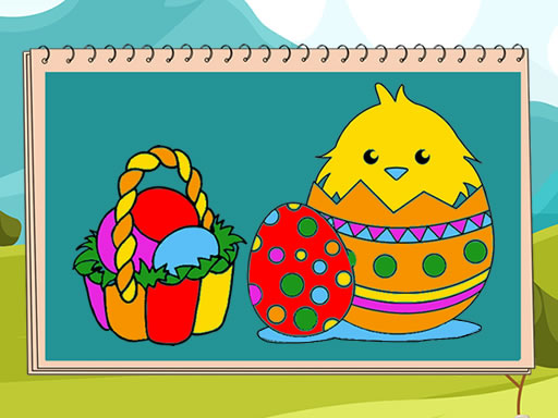Coloring Book Easter Games