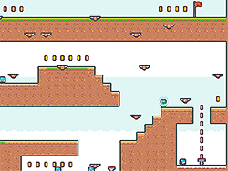 立即玩绿色和蓝色卡特曼 - 2 Player :xxx - :yyy 游戏截图