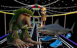 Italian Brainrot Fragile Bridge Squid - Free Games for Casual Game