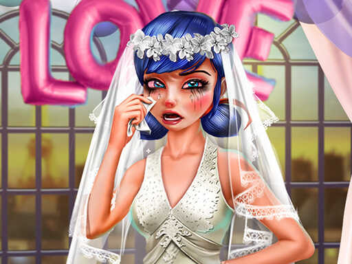 Dotted Girl Ruined Wedding - Free Games for Dress-up Game