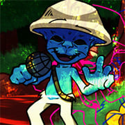 Juega a Mañana Día 'FNF Smurfing' ahora -  Captura de pantalla de :xxx - Juego :yyy