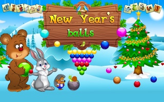 New Year's Balls - Free bubble-shooter Game Like 공이 터졌다