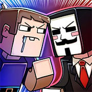 العب عالم Minecraft Toon Cube الآن - Arcade لقطة شاشة لعبة :xxx - :yyy