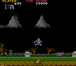 Play Ghosts'n Goblins (Italian bootleg, harder) Now -  :xxx - :yyy Game Screenshot