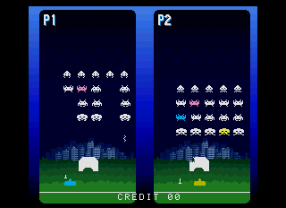 Play Space Invaders DX (Ver 2.6J 1994/09/14) (F3 Version) Now -  :xxx - :yyy Game Screenshot