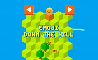 Emoji Down The Hill Games