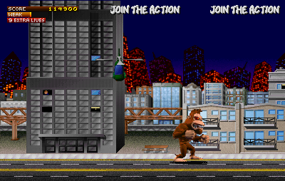 Play Rampage: World Tour (rev 1.3) Now -  :xxx - :yyy Game Screenshot