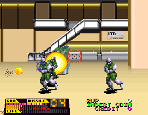Spiele jetzt Stahlgeschütze (Rev B) - Arcade :xxx – :yyy Spiel-Screenshot