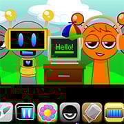 Sprunki Wenda Game Logo - Free Online Games Platform