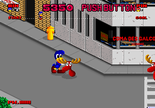 Play Dynamite Dux (set 1, 8751 317-0095) Now -  :xxx - :yyy Game Screenshot