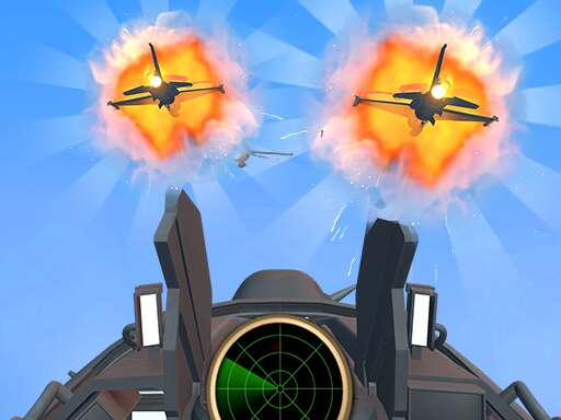 Juega a Ataque Aéreo - Simulador De Avión De Guerra online gratis – Captura de pantalla del juego de Simulation