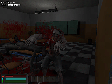 The Forsaken Lab 3D gameplay screenshot