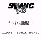 Jouez à Sonic 6 (Unl) maintenant -  Capture d'écran de :xxx - Jeu :yyy