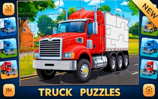 Truck Jigsaw Puzzle - Similar Game