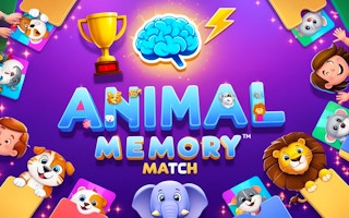 Animal Memory Match Brain Boost Challenge - Free memory Game Like Memorix