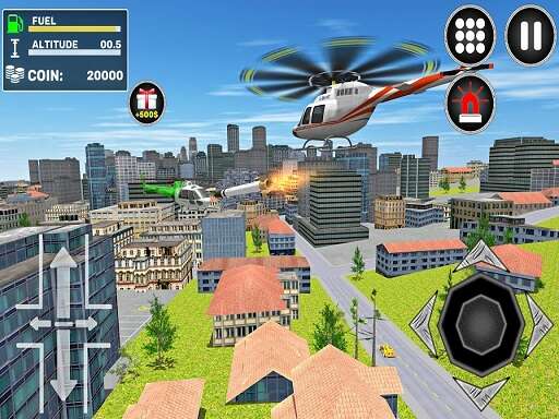 Juego de simulador de helicóptero de ciudad - Free Juegos para Simulation Game