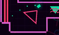 Spiele jetzt Große NEON-Türme vs kleiner Quadrat - Arcade :xxx – :yyy Spiel-Screenshot
