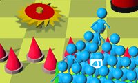 Играть в Массовый забег 3D сейчас -  Скриншот игры :xxx - :yyy