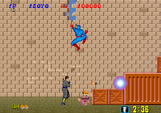 Play Shinobi (set 1, System 16A, FD1094 317-0050) Now -  :xxx - :yyy Game Screenshot