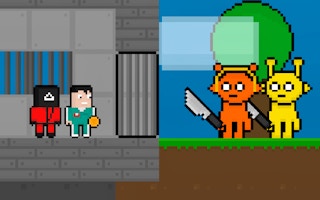 Sprunki 456 Squid Cookie - Free two-player Game Like 快樂兄弟 2人