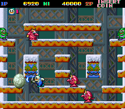 Play Snow Bros. - Nick & Tom (set 2) Now -  :xxx - :yyy Game Screenshot