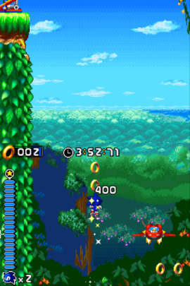Jouez à Sonic Rush (Japon) maintenant -  Capture d'écran de :xxx - Jeu :yyy