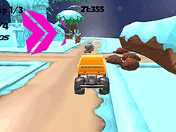 立即玩圣诞赛车手 - 2 Player :xxx - :yyy 游戏截图