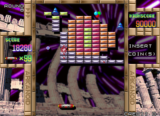 Spiele jetzt Arkanoid Returns (Version 202O 10021997) -  :xxx – :yyy Spiel-Screenshot