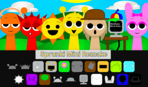 Sprunki Wenda Game Logo - Free Online Games Platform