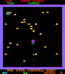 Jouez à Tazz-Mania (bootleg sur matériel Galaxian avec Starfield) maintenant -  Capture d'écran de :xxx - Jeu :yyy