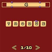 Play Elimination Word Game Now Elimination Word Game gameplay screenshot