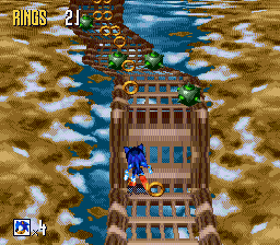 Jouez à Sonic 3D Blast (USA) (Beta) maintenant -  Capture d'écran de :xxx - Jeu :yyy