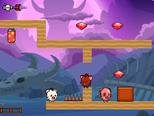 Pig Bros Adventure Games