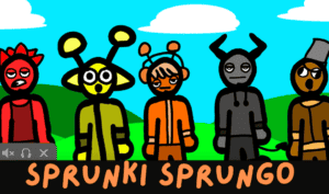 Sprunki Wenda Game Logo - Free Online Games Platform