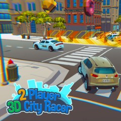 2 Player 3D City Racer 立即玩2 Player 3D City Racer