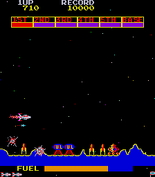 Play Scramble (Centromatic S.A., Spanish bootleg) Now -  :xxx - :yyy Game Screenshot