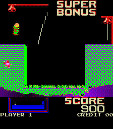 Play Hunchback (Scramble hardware) Now -  :xxx - :yyy Game Screenshot