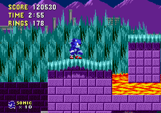 Jouez à Werehog Sonic dans Sonic 1 v2 par Axel maintenant -  Capture d'écran de :xxx - Jeu :yyy