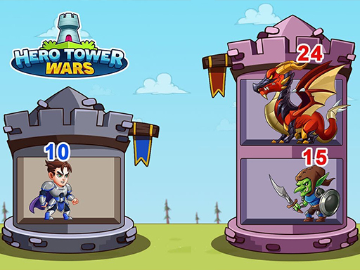 Hero Tower Wars - Merge Puzzle - Free Top Free Online Games tagged Merge Game