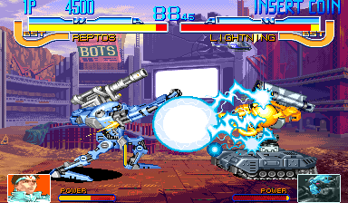 Play Cyberbots - fullmetal madness (950420 Japan) Now -  :xxx - :yyy Game Screenshot