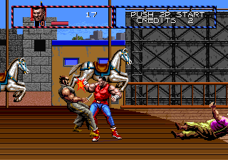 Juega a D D Crew (conjunto 6, Japón, 2 jugadores, FD1094 317-0182 desencriptado) ahora - Arcade Captura de pantalla de :xxx - Juego :yyy